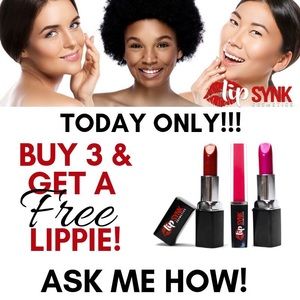 Lipsynk Cosmetics is a full lip line